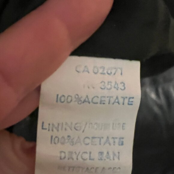 VTG Zakura Emerald Green Crushed Velvet Midi Dress Jeweled Epaulettes Size 8 - Picture 7 of 10